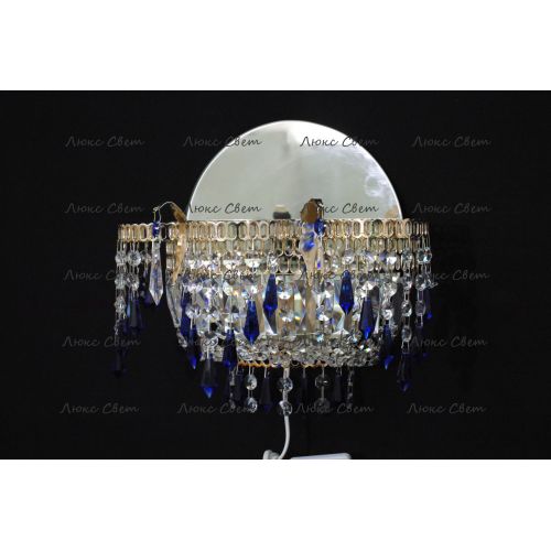 Бра Айсберг синяя в Сочи Гусь Хрустальный