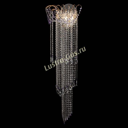 Бра Агата №1 длинная фиолетовая в Сочи Гусь Хрустальный