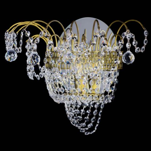 Бра Агата №3 под бронзу с зеркалом в Сочи Гусь Хрустальный