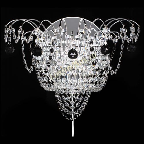 Бра Агата №3 черная в Сочи Гусь Хрустальный