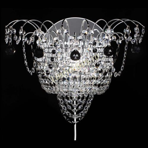 Бра Агата №3 черная в Сочи Гусь Хрустальный