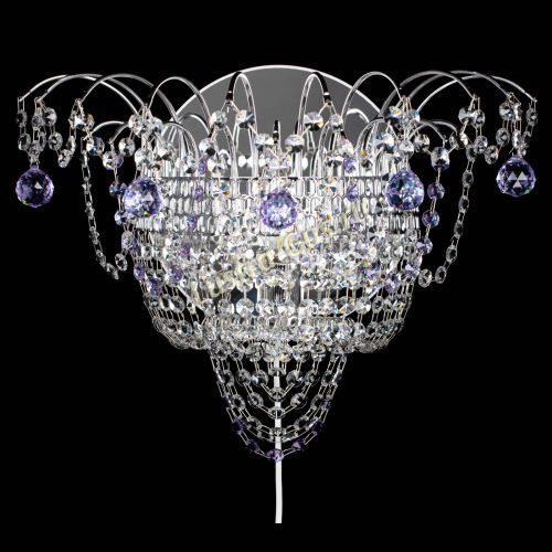 Бра Агата №3 фиолетовая в Сочи Бра Агата №3 фиолетовая в Сочи