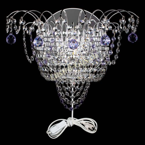 Бра Агата №3 фиолетовая в Сочи Гусь Хрустальный