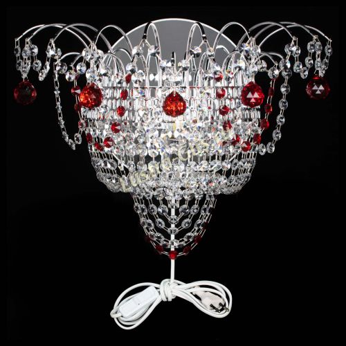 Бра Агата №3 красная в Сочи Гусь Хрустальный