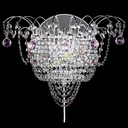 Бра Агата №3 розовая в Сочи Бра Агата №3 розовая в Сочи