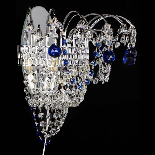 Бра Агата №3 синяя в Сочи Гусь Хрустальный