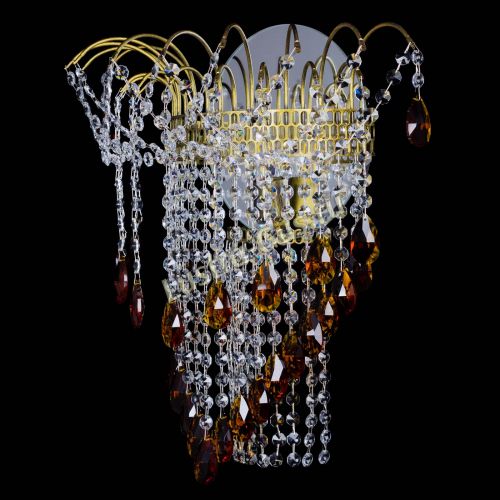 Бра Агата №4 под бронзу Чайная в Сочи Гусь Хрустальный