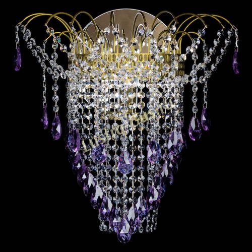 Бра Агата №4 под бронзу Фиолетовая в Сочи Бра Агата №4 под бронзу Фиолетовая в Сочи