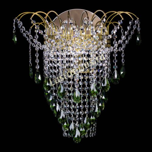 Бра Агата №4 под бронзу Зеленая в Сочи Бра Агата №4 под бронзу Зеленая в Сочи