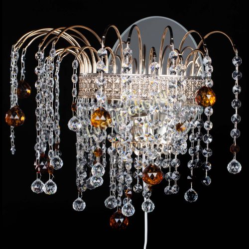 Бра Агата Венеция шар чайная в Сочи Гусь Хрустальный