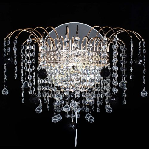 Бра Агата Венеция шар черная в Сочи Гусь Хрустальный