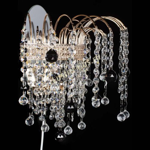 Бра Агата Венеция шар черная в Сочи Гусь Хрустальный