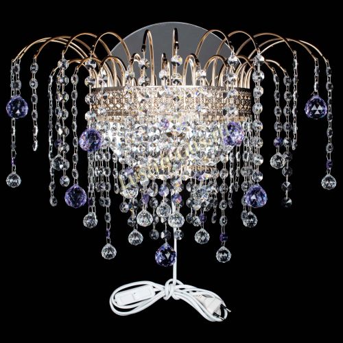 Бра Агата Венеция шар фиолетовая в Сочи Гусь Хрустальный