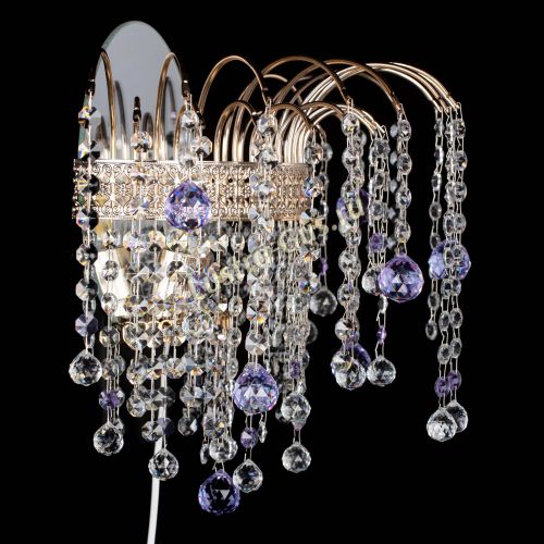Бра Агата Венеция шар фиолетовая в Сочи Гусь Хрустальный