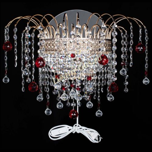Бра Агата Венеция шар красная в Сочи Гусь Хрустальный