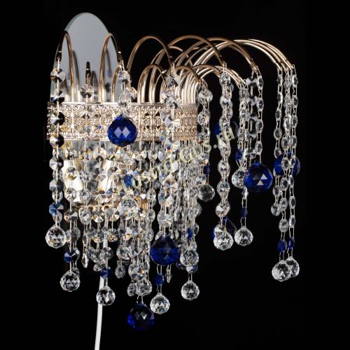 Бра Агата Венеция шар синяя в Сочи Гусь Хрустальный