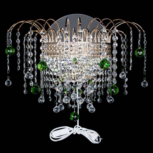 Бра Агата Венеция шар зеленая в Сочи Гусь Хрустальный