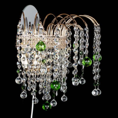 Бра Агата Венеция шар зеленая в Сочи Гусь Хрустальный
