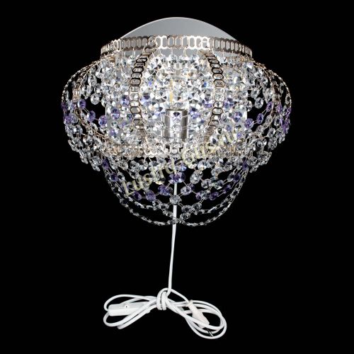 Бра Альфа №1 фиолетовая в Сочи Гусь Хрустальный