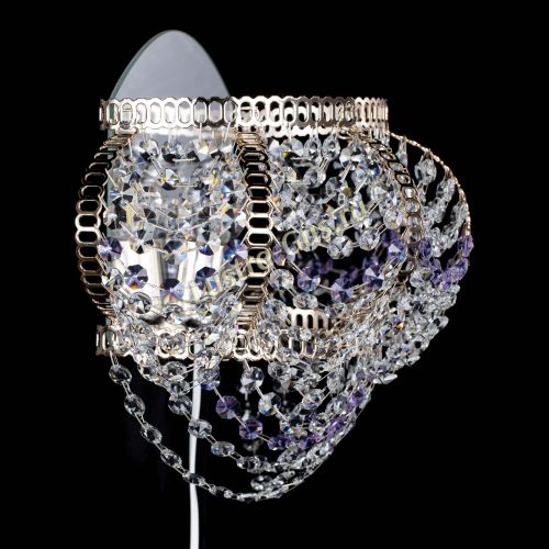 Бра Альфа №1 фиолетовая в Сочи Гусь Хрустальный