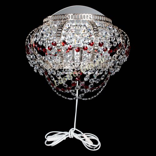 Бра Альфа №1 красная в Сочи Гусь Хрустальный