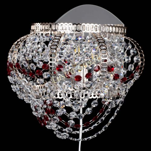 Бра Альфа №1 красная в Сочи Гусь Хрустальный