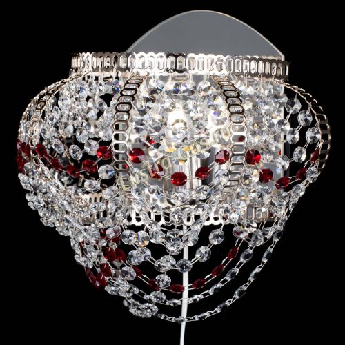 Бра Альфа №1 красная в Сочи Гусь Хрустальный