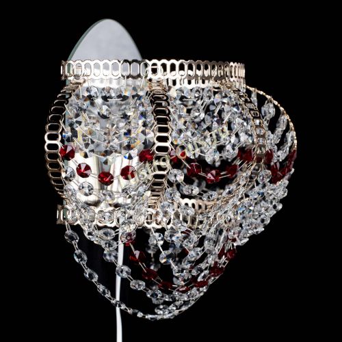 Бра Альфа №1 красная в Сочи Гусь Хрустальный