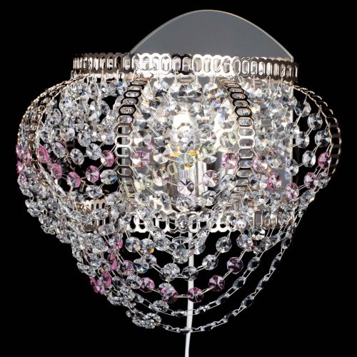 Бра Альфа №1 розовая в Сочи Гусь Хрустальный