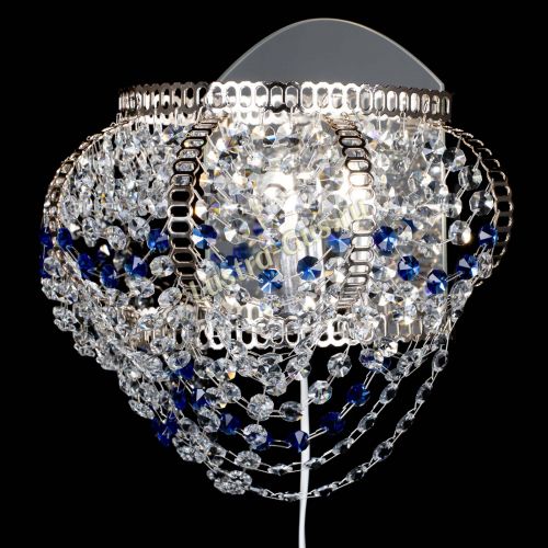 Бра Альфа №1 синяя в Сочи Гусь Хрустальный