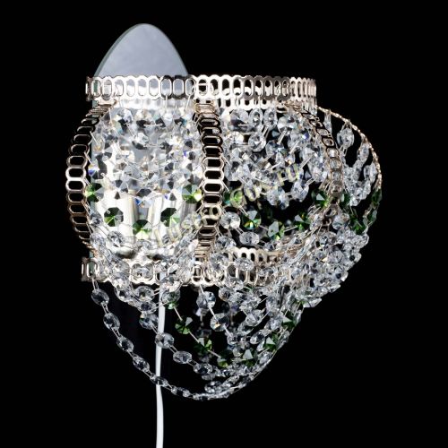 Бра Альфа №1 зеленая в Сочи Гусь Хрустальный