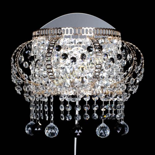 Бра Альфа №2 черная в Сочи Гусь Хрустальный