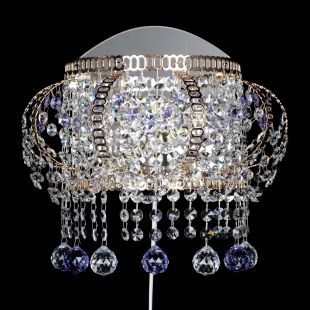  Бра Альфа №2 фиолетовая