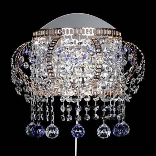 Бра Альфа №2 фиолетовая в Сочи Гусь Хрустальный