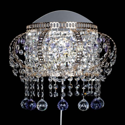 Бра Альфа №2 фиолетовая в Сочи Гусь Хрустальный