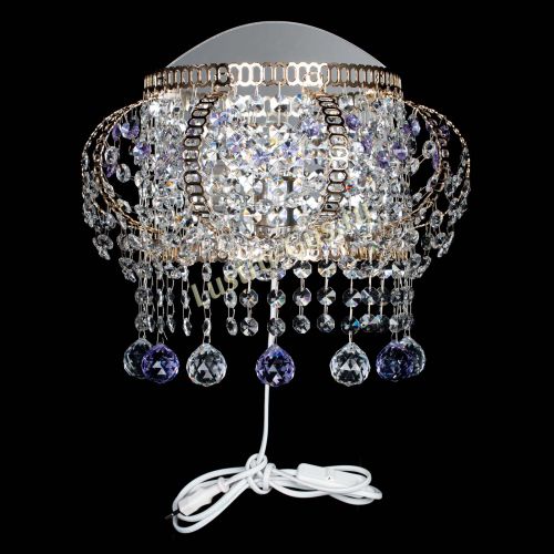 Бра Альфа №2 фиолетовая в Сочи Гусь Хрустальный