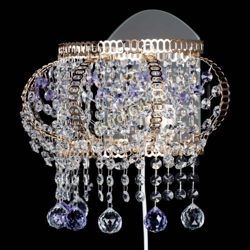 Бра Альфа №2 фиолетовая в Сочи Гусь Хрустальный