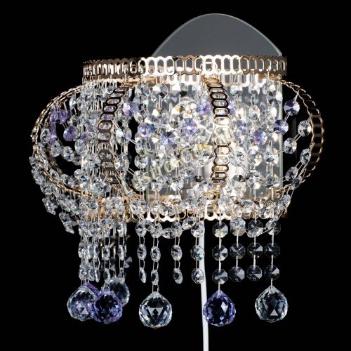 Бра Альфа №2 фиолетовая в Сочи Гусь Хрустальный