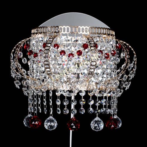 Бра Альфа №2 красная в Сочи Гусь Хрустальный