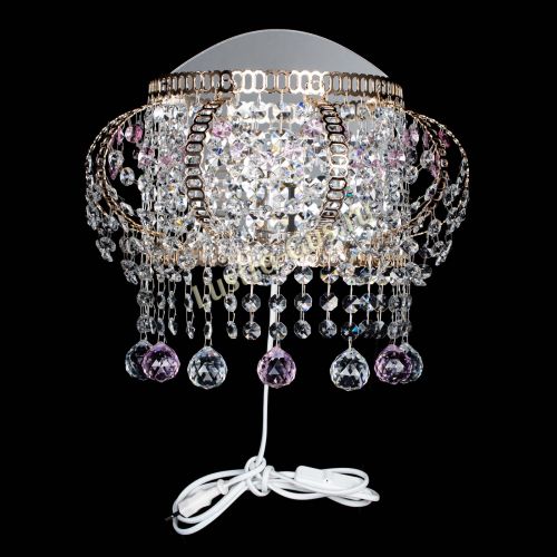 Бра Альфа №2 розовая в Сочи Гусь Хрустальный