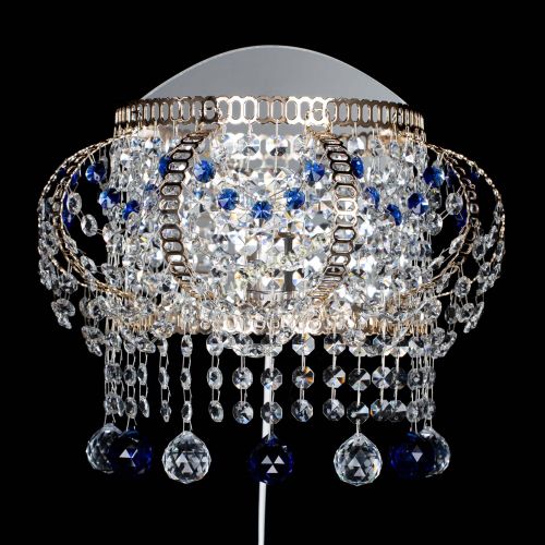 Бра Альфа №2 синяя в Сочи Гусь Хрустальный