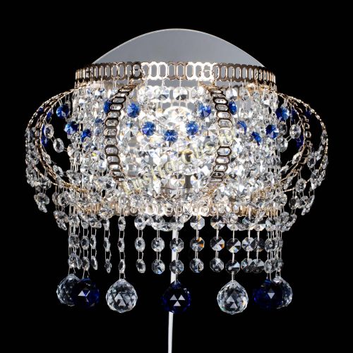 Бра Альфа №2 синяя в Сочи Гусь Хрустальный