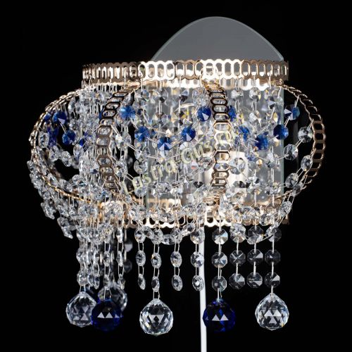 Бра Альфа №2 синяя в Сочи Гусь Хрустальный