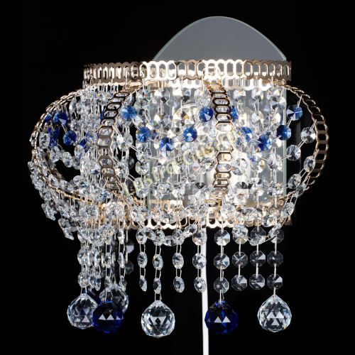 Бра Альфа №2 синяя в Сочи Гусь Хрустальный