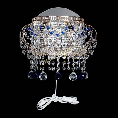 Бра Альфа №2 синяя в Сочи Гусь Хрустальный