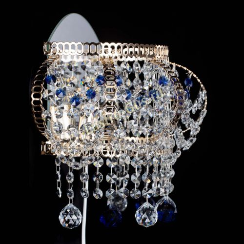 Бра Альфа №2 синяя в Сочи Гусь Хрустальный