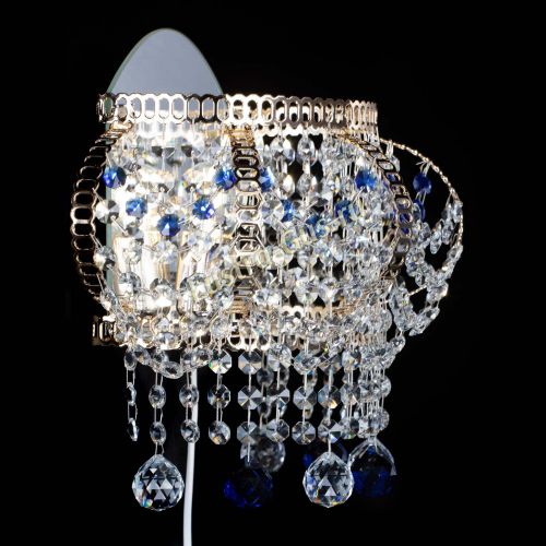 Бра Альфа №2 синяя в Сочи Гусь Хрустальный