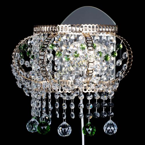 Бра Альфа №2 зеленая в Сочи Гусь Хрустальный