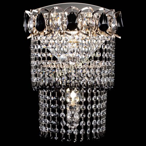 Бра Астра №2 оптикон черная в Сочи Гусь Хрустальный