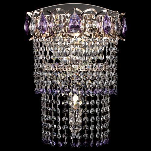Бра Астра №2 оптикон фиолетовая в Сочи Гусь Хрустальный
